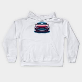 Tesla Model S Kids Hoodie